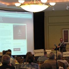 Jim Flynn of Hult Advertising unveils the ISBA's new consumer website.