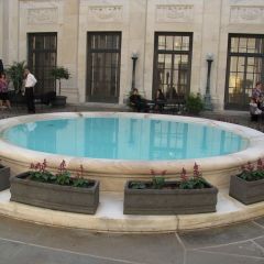 Pool on the terrace of the East Conference Room
