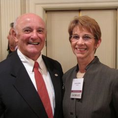 Laureate inductee Gino Divito and Sharon Eiseman