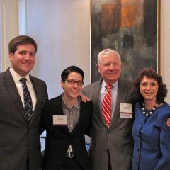 Michael Sosin, Kate Sosin, Laureate David Sosin and Janet Sosin 