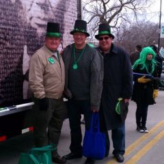 ISBA Board member Judge Russell Hartigan, ISBA President-elect John Locallo and incoming ISBA 3rd VP Rick Felice. 