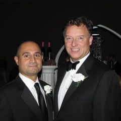 ISBA Board member and Justinian Secretary Frank Sommario and ISBA President Locallo