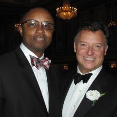 ISBA Board member Vince Cornelius, and President Locallo