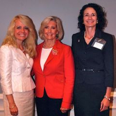 Michele Jochner, Lilly Ledbetter, Jayne Reardon - Executive Director of the Illinois Supreme Court Commission on Professionalism 
