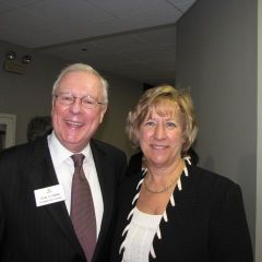 ISBA Immediate Past President John G. O'Brien with ISBA Board member Judge Naomi Schuster