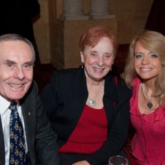 Hon. Sheila Murphy (Ret.) and Patrick Racey with Michele Jochner