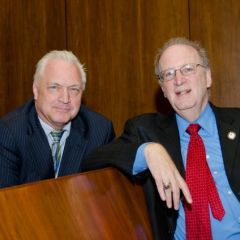 Royal Berg and Prof. Clifford Scott-Rudnick of The John Marshall Law School