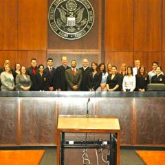  Phi Alpha Delta Law Fraternity recently held its Spring 2011 Initiation of new members. The event occurred in the Ceremonial Courtroom of the U.S. District Courthouse and was followed by a reception at the Plymouth Court Restaurant.