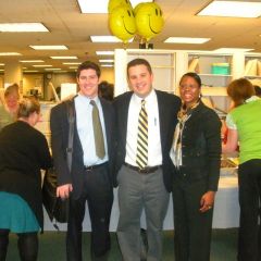 SSBA Officers attending the breakfast are (from left): Dennis Dwyer (Treasurer), William Galati (President) and Dawn Porter (Vice President). 