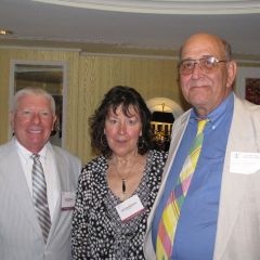 IBF Past President David Sosin with Tish Sheats and Bob Spunar