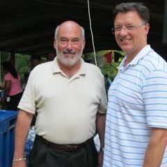 WCBA President Thomas E. Laughlin with President Locallo