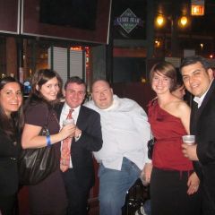 YLD council members enjoy the party