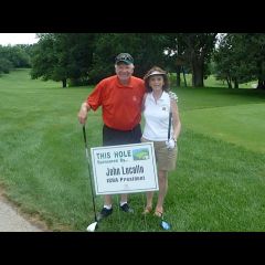 Event sponsor David Sosin and ISBA YLD staff liason Janet Sosin