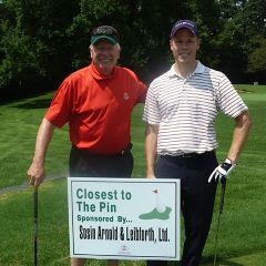 Event sponsor David Sosin and participant Steven Mroczkowski