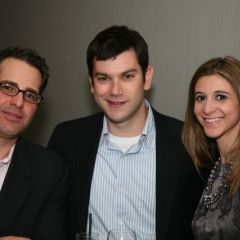 Young lawyers enjoy the Soiree.