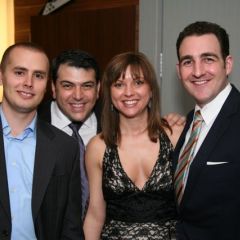 YLD Council members Bryan Wilson, Tarek Fadel, Kelley Gandurski and Chris Niro
