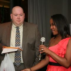 Event co-chairs Kenya Jenkins-Wright and Nathan B. Lollis