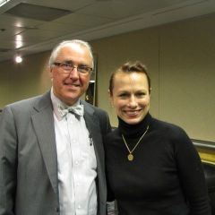 ISBA 3rd Vice President Umberto S. Davi with Regina Rathnau, president of the Advocates Society