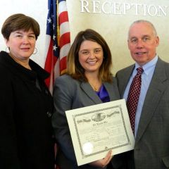 New admittee Ali N. Orr (Lincoln) and family