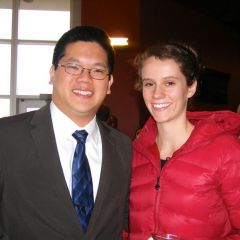 Congratulations to new admittee Richard Juang pictured with his fiancé Nicole Rockweiler.