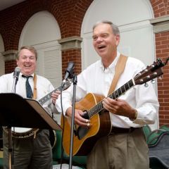 The duo Seanchie - Chicago Alumni Chapter Past Justice Charlie McCarthy and John Wolaver
