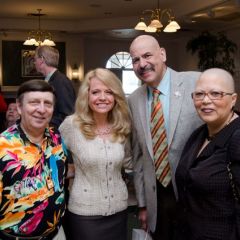 Judge Marty Moltz of the Circuit Court of Cook County; Michele M. Jochner, Chair of the Executive Board of the Chicago Alumni Chapter; Judge William Hooks of the Circuit Court of Cook County; Mrs. Deborah Hooks