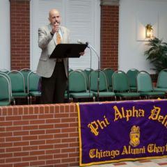 Keynote remarks by Judge William Hooks of the Circuit Court of Cook County, and member of the Chapter's Executive Board