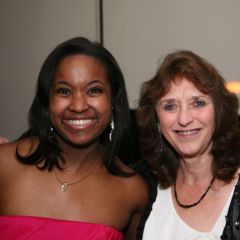 YLD Soiree Co-Chair Kenya Jenkins-Wright and ISBA Director of Bar Services Janet Sosin