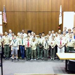 Law Merit Badge Day 2013 at Daley Center