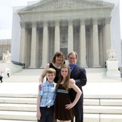 Admittee Edward Jarot and family