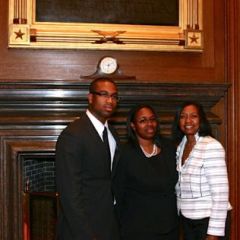 Admittee la'Rufus Mitchell and family