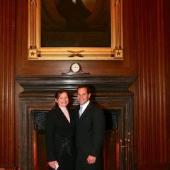 Admittee Ryan Margulis and his wife Deborah-1
