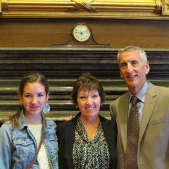 Admittee Sheila Vicars-Duncan and family