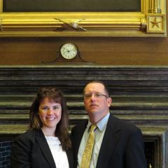 Admittee Stacy L. Plebanski and guest