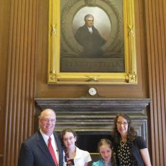 ISBA President John Thies and family