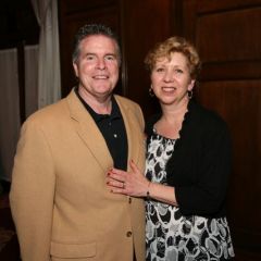 Admittee Michael Lucas and guest