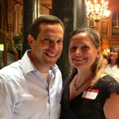 Admittee Ryan Margulis and wife Deborah