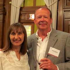 Admittee Vincent Brizgys and wife Carol Mosolygo