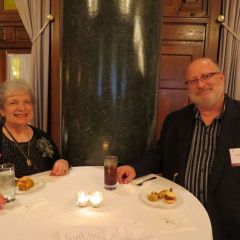 Jerry A. Fogelman and his mother, Sylvia Strick