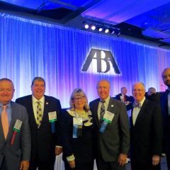 ISBA leaders attend ABA House of Delegates
