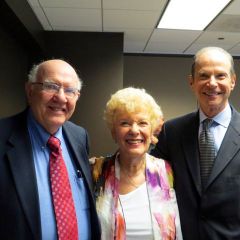 Past Presidents Richard L. Thies, Judge Carole K. Bellows and Donald C. Schiller 