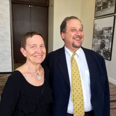 Former ISBA Board member Richard Zuckerman and his wife, Karen