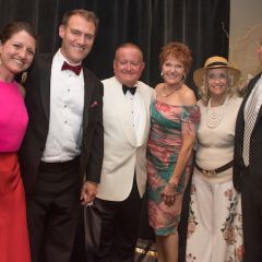 President Russell Hartigan and family