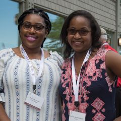 Bianca Brown and Kenya Jenkins-Wright
