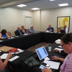 The Delivery of Legal Services Committee hard at work
