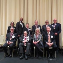 2017 Laureates with Vincent Cornelius

