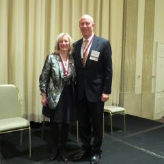Lori Levin and Michael Reagan&nbsp;
