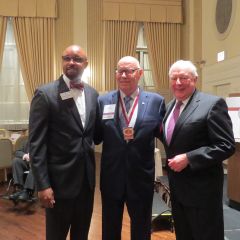Vincent Cornelius, Judge Jim Holderman, and John O&#39;Brien

