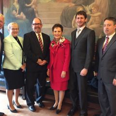 David Sosin, Nancy Hangedan, William F. Moran, Hon. Rita Garman, Nathan Handegan, Hon. John W. Belz