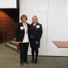 Sharon Rowan and Julie Johnson